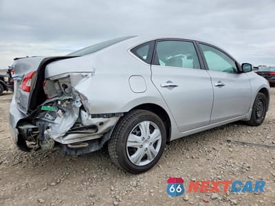 Trzecie zdjęcie samochodu z tyłu: 2013 NISSAN SENTRA S VIN:3N1AB7AP4DL779708 - miniatura