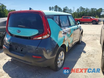 Trzecie zdjęcie samochodu z tyłu: 2021 KIA SOUL LX VIN:KNDJ23AU6M7752025 - miniatura