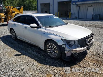 Czwarte zdjęcie samochodu z boku: 2019 HONDA ACCORD TOURING HYBRID VIN:1HGCV3F96KA000914 - miniatura
