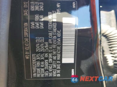 Zdjęcie 13 z 13 samochodu: 2013 VOLVO XC90 3.2 VIN:YV4952CZXD1636176 - miniatura