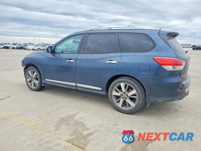 Drugie zdjęcie samochodu z przodu: 2014 NISSAN PATHFINDER PLATINUM VIN:5N1AR2MN3EC643889 - miniatura