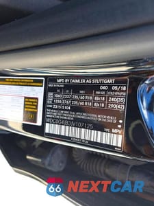Zdjęcie 10 z 10 samochodu: 2018 MERCEDES-BENZ GLC 300 VIN:WDC0G4JB3JV107125 - miniatura