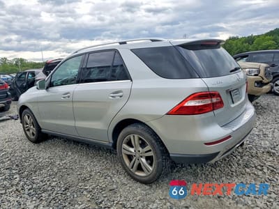 Drugie zdjęcie samochodu z przodu: 2015 MERCEDES-BENZ ML 350 4MATIC VIN:4JGDA5HB9FA503770 - miniatura