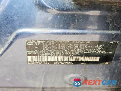Zdjęcie 13 z 13 samochodu: 2013 TOYOTA RAV4 XLE VIN:2T3RFREV7DW033562 - miniatura