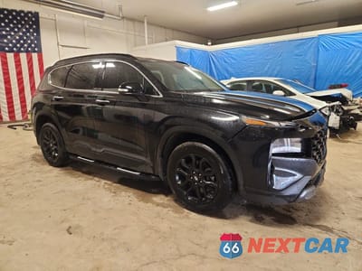 Czwarte zdjęcie samochodu z boku: 2023 HYUNDAI SANTA FE XRT VIN:5NMS64AJ4PH575850 - miniatura