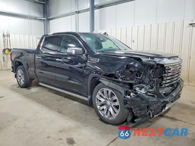Czwarte zdjęcie samochodu z boku: 2022 GMC SIERRA K1500 DENALI VIN:3GTUUGEL9NG505328 - miniatura