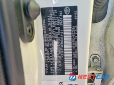 Zdjęcie 12 z 12 samochodu: 2022 TOYOTA CAMRY SE VIN:4T1G11AKXNU051101 - miniatura