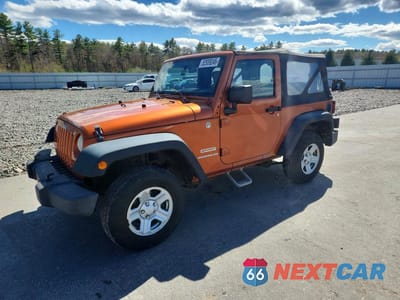 2010 JEEP WRANGLER SPORT 1J4AA2D17AL187196 - główne zdjęcie licytacji z USA - miniatura