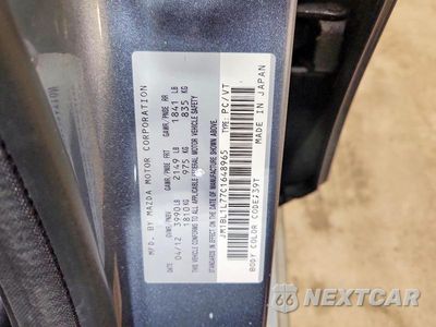 Zdjęcie 12 z 12 samochodu: 2012 MAZDA 3 I VIN:JM1BL1L77C1648965 - miniatura