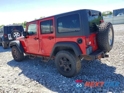Drugie zdjęcie samochodu z przodu: 2012 JEEP WRANGLER UNLIMITED RUBICON VIN:1C4HJWFG0CL100108 - miniatura
