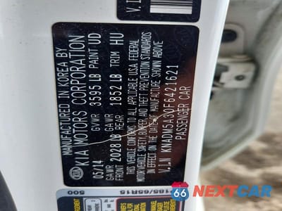Zdjęcie 12 z 12 samochodu: 2015 KIA RIO LX VIN:KNADM5A30F6421621 - miniatura