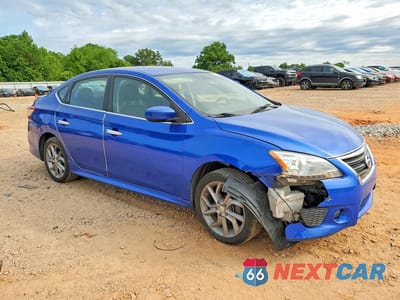 Czwarte zdjęcie samochodu z boku: 2013 NISSAN SENTRA S VIN:3N1AB7AP6DL762652 - miniatura