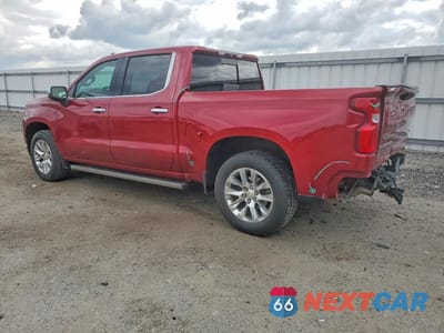 Drugie zdjęcie samochodu z przodu: 2019 CHEVROLET SILVERADO K1500 LTZ VIN:1GCUYGED3KZ122526 - miniatura