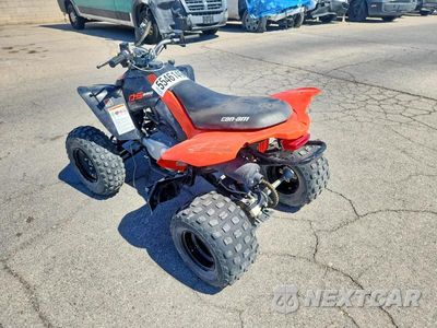 Trzecie zdjęcie samochodu z tyłu: 2022 CAN-AM DS 250 ATV VIN:RFGUB2512NS030151 - miniatura