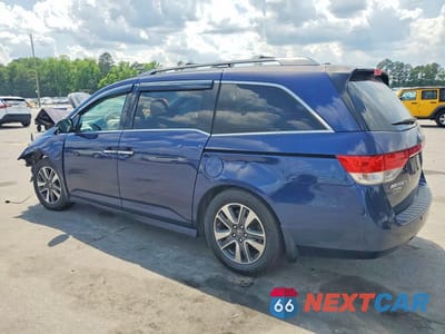 Drugie zdjęcie samochodu z przodu: 2014 HONDA ODYSSEY TOURING VIN:5FNRL5H91EB095014 - miniatura
