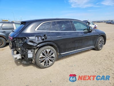 Trzecie zdjęcie samochodu z tyłu: 2023 MERCEDES-BENZ EQS SUV 450 4MATIC VIN:4JGDM2EB6PA004601 - miniatura