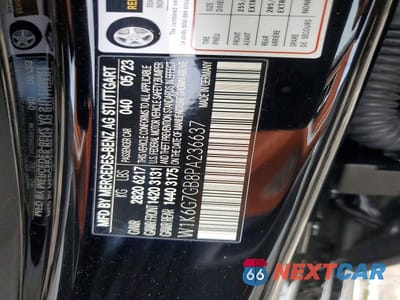 Zdjęcie 12 z 12 samochodu: 2023 MERCEDES-BENZ S 580 4MATIC VIN:W1K6G7GB8PA236637 - miniatura