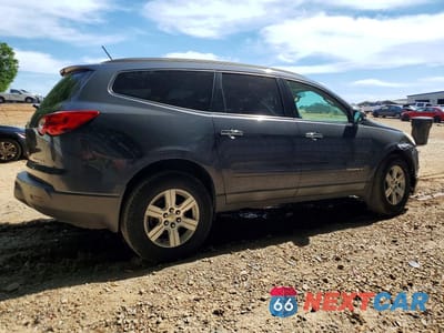 Trzecie zdjęcie samochodu z tyłu: 2009 CHEVROLET TRAVERSE LT VIN:1GNER23DX9S161275 - miniatura