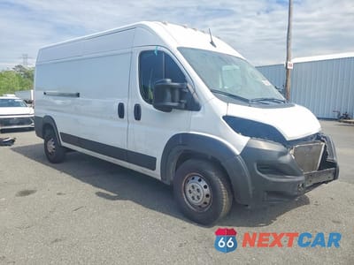 Czwarte zdjęcie samochodu z boku: 2023 RAM PROMASTER 2500 2500 HIGH VIN:3C6LRVDG1PE560867 - miniatura