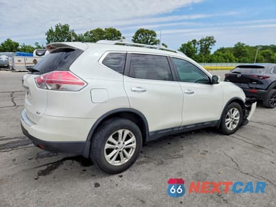 Trzecie zdjęcie samochodu z tyłu: 2015 NISSAN ROGUE SV VIN:5N1AT2ML6FC897792 - miniatura