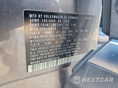Zdjęcie 13 z 13 samochodu: 2016 VOLKSWAGEN TIGUAN S VIN:WVGBV7AX4GW525659 - miniatura