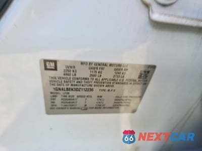 Zdjęcie 12 z 12 samochodu: 2013 CHEVROLET EQUINOX LS VIN:1GNALBEK3DZ112236 - miniatura