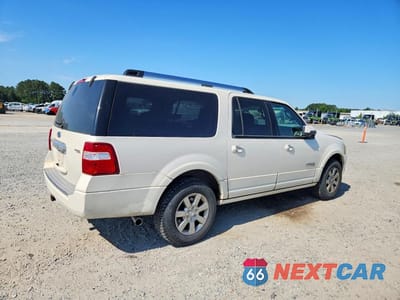 Trzecie zdjęcie samochodu z tyłu: 2008 FORD EXPEDITION EL LIMITED VIN:1FMFK20598LA45584 - miniatura