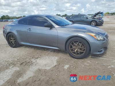 Czwarte zdjęcie samochodu z boku: 2012 INFINITI G37 COUPE BASE VIN:JN1CV6EK3CM420783 - miniatura