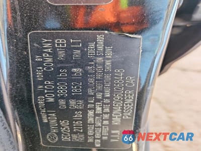 Zdjęcie 12 z 12 samochodu: 2006 HYUNDAI ELANTRA GLS VIN:KMHDN46D96U268448 - miniatura