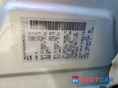 Zdjęcie 13 z 13 samochodu: 2023 NISSAN ROGUE SV VIN:5N1BT3BB5PC946678 - miniatura