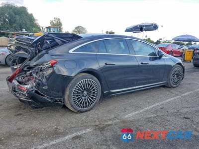 Trzecie zdjęcie samochodu z tyłu: 2023 MERCEDES-BENZ EQS SEDAN 450+ VIN:W1KCG2DB9PA032584 - miniatura