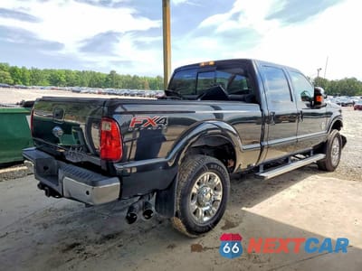 Trzecie zdjęcie samochodu z tyłu: 2014 FORD F350 SUPER DUTY VIN:1FT8W3BT7EEA03756 - miniatura