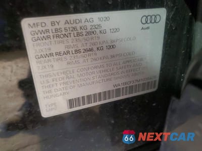 Zdjęcie 13 z 13 samochodu: 2021 AUDI Q3 PREMIUM PLUS S LINE 45 VIN:WA1EECF37M1035428 - miniatura