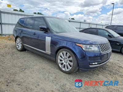 Czwarte zdjęcie samochodu z boku: 2015 LAND ROVER RANGE ROVER SUPERCHARGED VIN:SALGS2TF9FA232063 - miniatura