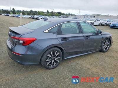 Trzecie zdjęcie samochodu z tyłu: 2023 HONDA CIVIC EX VIN:2HGFE1F71PH305701 - miniatura