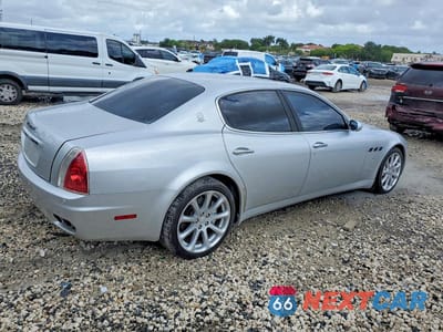 Trzecie zdjęcie samochodu z tyłu: 2008 MASERATI QUATTROPORTE M139 VIN:ZAMFE39A480033468 - miniatura