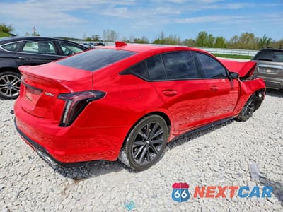 Trzecie zdjęcie samochodu z tyłu: 2021 CADILLAC CT5-V VIN:1G6DR5RW4M0124390 - miniatura