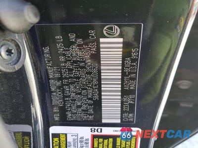 Zdjęcie 13 z 13 samochodu: 2021 LEXUS ES 300H VIN:58ADA1C18MU008620 - miniatura