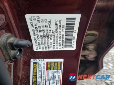 Zdjęcie 12 z 12 samochodu: 2016 HONDA CR-V EX VIN:2HKRM3H57GH528807 - miniatura