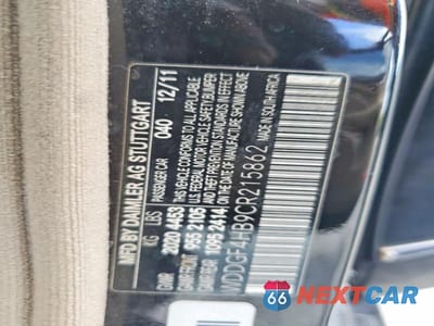Zdjęcie 12 z 12 samochodu: 2012 MERCEDES-BENZ C 250 VIN:WDDGF4HB9CR215862 - miniatura