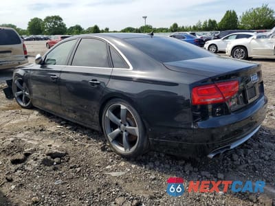 Drugie zdjęcie samochodu z przodu: 2014 AUDI S8 QUATTRO VIN:WAUD2AFD4EN002417 - miniatura