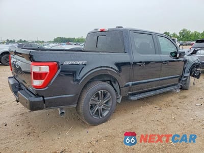 Trzecie zdjęcie samochodu z tyłu: 2022 FORD F150 SUPERCREW VIN:1FTEW1C83NFA26561 - miniatura