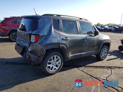 Trzecie zdjęcie samochodu z tyłu: 2017 JEEP RENEGADE LATITUDE VIN:ZACCJBBB4HPE81641 - miniatura