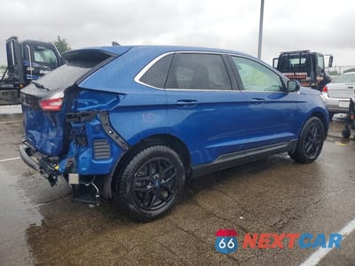 Trzecie zdjęcie samochodu z tyłu: 2022 FORD EDGE SEL VIN:2FMPK4J92NBA72381 - miniatura