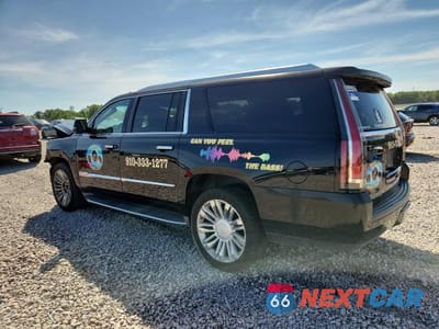 Drugie zdjęcie samochodu z przodu: 2016 CADILLAC ESCALADE ESV PLATINUM VIN:1GYS4KKJXGR105918 - miniatura