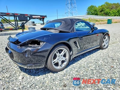 Trzecie zdjęcie samochodu z tyłu: 2005 PORSCHE BOXSTER VIN:WP0CA29885U712531 - miniatura