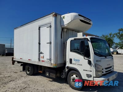 Czwarte zdjęcie samochodu z boku: 2016 ISUZU NQR REFRIGERATED BOX TRUCK VIN:JALE5W166G7900074 - miniatura