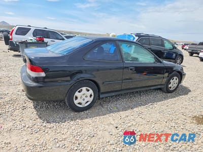 Trzecie zdjęcie samochodu z tyłu: 2000 HONDA CIVIC EX VIN:1HGEJ8241YL063959 - miniatura