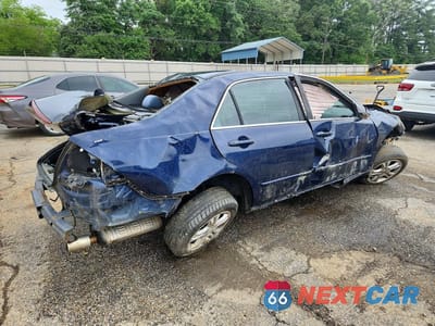 Trzecie zdjęcie samochodu z tyłu: 2007 HONDA ACCORD SE VIN:1HGCM56327A130738 - miniatura