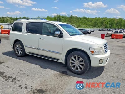 Czwarte zdjęcie samochodu z boku: 2008 INFINITI QX56 BASE VIN:5N3AA08C08N905209 - miniatura